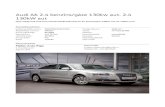 Audi A6 2.4 benzīns/gāze 130kw aut. 2.4 130kW aut · PDF file Møuer Auto Riga Me iciemä Auto Nga l/min x 1000 When stationary apply foot brake while selecting gear 50 30 20 10