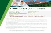 CONE BEAM (CT) in Banff · research and development of 3-D facial imaging devices, intra-oral scanners, CAD/CAM applications in dentistry and cone-beam CT scanners. He obtained his