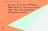 Les Cent Plus Beaux Sonnets de la langue françaiseexcerpts.numilog.com/books/9782862740867.pdf · langue française ». Un an plus tard, du Bellay exhorte en effet ses pairs à recourir
