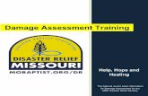 Damage Assessment Training - mobaptist.orgmedia.mobaptist.org/public/dr/dr-manual-damage... · 2019. 11. 22. · SBDR began in Texas in 1967 and has grown to be one of the largest