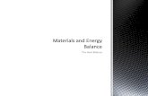 The Heat Balance - Muğla Sıtkı Koçman Üniversitesi · The heat balance in general accounts for heat quantities in two categories, input and output, whose total must be identical