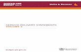 SERVICE DELIVERY STATEMENTS VOLUME 3 · 2021. 1. 19. · Volume 3 includes the following: Department of Energy and Public Works Department of Employment, Small Business and Training