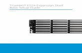 TrueNAS ES24 Expansion Shelf Basic Setup Guide · 2020. 7. 28. · The TrueNAS ES24 is a 4U, 24-bay, SAS3 (12 Gb/s) expansion shelf with dual expansion controllers and redun-dant