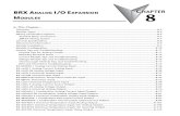 BRX AnAlog I/o EXpAnsIon CChapterhapterhapter ModulEs...Chapter 8: BRX Analog I/O Expansion Modules 8-2 BRX User Manual, 4th Edition, Rev. E Overview One valuable feature of the BRX