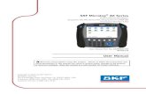 SKF Microlog AX Series...SKF Microlog® AX Series Data Collector/Analyzer Supports the AX Series Microlog System CMXA 80 Firmware Version 4.03 User Manual Part No. 32298600-EN Revision