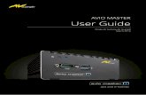 AVIO MASTER User Guide - AV Stumpfl · 2016. 3. 29. · Avio is both a clever control system and a network protocol that we devel-oped especially for AV installations. The idea behind