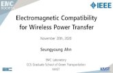 Electromagnetic Compatibility for Wireless Power Transfer · (Inductive Power Transfer) Electric Resonant WPT (Capacitive Power Transfer) Microwave Power Transmission Frequency kHz