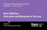 Interfaith Opportunity SummitWendy Rosov Founder and Principal, Rosov Consulting Interfaith Opportunity Summit Philadelphia - October 26, 2016 Your Community Initiative Started 2011