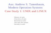Case Study 1: UNIX and LINUX - Beuth Hochschulepublic.beuth-hochschule.de/~rweis/.../AstUnix.pdf · 1 Case Study 1: UNIX and LINUX Aus: Andrew S. Tanenbaum, Modern Operation Systems