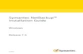 Symantec NetBackup Installation Guidedanno/symantec/NetBackup_Install... · 2013. 9. 12. · 7.0 and 7.1: See “About changes in NetBackup 7.0”on page 23.See “About changes in