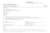 Surgical Masks ASTM Level 1 TECHNICAL DATA SHEET · PDF file 2020. 5. 27. · O-BRUSH Surgical Masks ASTM Level 1 TECHNICAL DATA SHEET Description ASTM F2100-19 - Level 1 Bacterial