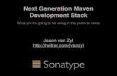 Next Generation Maven Development Stack - Eclipse · 2010. 8. 30. · •We intend Maven 3.0 to be a drop in replacement for Maven 2.x users •Plugin API compatibility •Artifact