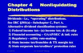 Chapter 4 Nonliquidating Distributions · 2019. 2. 14. · 2/14/2019 (c) William P. Streng 1 Chapter 4 Nonliquidating Distributions Dividends - i.e., “operating” distributions.