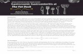Gastronomic Gastroenteritis at the Fat Duck · 2020. 3. 27. · “Gastronomic Gastroenteritis at The Fat Duck” by Nienke E. van Houten Page 1 by Nienke E. van Houten Faculty of