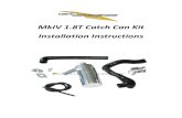 MkIV 1.8T Catch Can Kit Installation Instructionsstore. MkIV 1.8T Catch Can Kit Installation Instructions