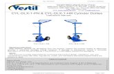 Web: e-mail: info@vestil.com CYL-DLX-1-PN · PDF file 2019. 3. 21. · CYL-DLX-1-PN & CYL-DLX-1-HR Cylinder Dollies Instruction Manual CYL-DLX-1-PN CYL-DLX-1-HR Receiving instructions: