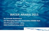 WATER ARABIA 2015 : Dr. CORRADO SOMMARIVA 17th February 2015 … · 2015. 3. 17. · WATER ARABIA 2015 : Dr. CORRADO SOMMARIVA 17th February 2015 37 Energy consumption of status of
