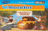 User’s Manual · 2018. 4. 17. · • 1 V.Reader™ book cartridge – Winnie the Pooh • 1 V.Reader™ book cartridge user’s manual WARNING: All packing materials, such as tape,