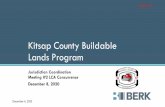 Kitsap County Buildable Lands Program › dcd › PEP Documents › Kitsap...Dec 08, 2020  · New BLP recommendations fit into existing steps. Review LCA Steps and Areas of Agreement/Questions