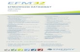 EFM32WG330 DATASHEET - F256/F128/F64 - Keil · 2013. 5. 13. · 2013-05-06 - EFM32WG330FXX - d0190_Rev1.10 1 EFM32WG330 DATASHEET F256/F128/F64 Preliminary • ARM Cortex-M4 CPU platform