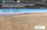 Thacker Pass Lithium Mine Project Final EIS...2020/12/04  · U.S. Department of the Interior U.S. Fish & Wildlife Service Bureau of Land Management Thacker Pass Lithium Mine Project