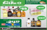Real Locals, Real Value...thebottle-o.co.nz Swipe your AA Smartfuel card in-store and earn reward points with AA Smartfuel We’re Partnered! Real Locals, Real Value Gordons 1L, Gordons