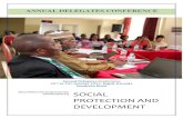 ANNUAL DELEGATES CONFERENCE - SASPEN...Annual Delegates Conference 22nd to 24th October 2015- Kigali, Rwanda Umubano Hotel SOCIAL PROTECTION AND DEVELOPMENT Africa Platform for Social