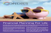 Condies - WEALTH · 2018. 5. 9. · At Condies Wealth we understand that financial planning can be complex; it’s not about offering a single piece of advice with a one size fits
