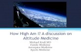 How High Am I? A discussion on Altitude Medicinedelfamdoc.org/wp-content/uploads/2016/SportsMed...However resp alkalosis shifts curve L so likely no net effect •If at altitude for