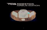 ENGLISH – Manual throttle axis management procedure ......2) Zarządzanie trybem osi Drążek sterowy TCA Sidestick Airbus Editionumożliwia zmianę sposobu działania osi przepustnicy.