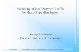 Modelling of Real Network Traffic by Phase-Type distribution · Andriy Panchenko Dresden University of Technology 27-28.Juli.2004 4. Würzburger Workshop "IP Netzmanagement, IP Netzplanung