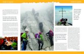 Der eiserne Weg Hölle - Deutscher Alpenverein · 2017. 2. 22. · Auch die „Neue Hölle“ – wie die meisten die kurz zuvor wiedereröffnete Höllentalangerhütte nennen –