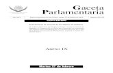 Gaceta Parlamentaria, Cámara de Diputados - 27 feb anexo IXgaceta.diputados.gob.mx/PDF/63/2018/feb/20180227-IX.pdf · 2018. 2. 27. · Gaceta Parlamentaria Año XXI Palacio Legislativo