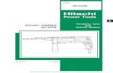 Hitachi - Hikoki Power Tools › blow_up_drawings › pdf › DH22PB.pdf--- 1 ---1. PRODUCT NAME. Hitachi Rotary Hammer, Model DH 22PB. 2. MARKETING OBJECTIVE. The Model DH 22PB is