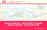 ONTARIO SHORTLINE RAILWAY PROFILE - Railway ......2020/05/05  · PCHR YDHR Uxbridge HPA TPLC Lake St. Clair k e i o i e o n VIA OSR SOR CSXT ETR CN OBRY GEXR CP CP CP CN CN CN CN