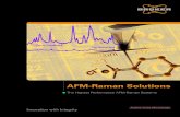 AFM-Raman Solutions - Coherentcoherent.com.au/content/media/Bruker/AFM Raman Solutions... · 2018. 8. 1. · Colocalized AFM-Raman Solution Dimension Icon-Raman with PeakForce QNM