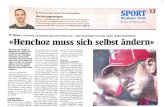FC I «Henchoz muss sich selbst andern» - BC Olympica Brig · 2019. 10. 30. · Ole nlchste Runde. Samst.116, 2. Novem~r: Mun Bern · 5ch6nen werd Munchenbuchsee Aarau Sonntag, 3.