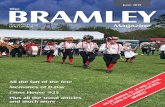 BRAMLEY The · 2019. 6. 2. · BRAMLEY Magazine The June 2019 FOR BRAMLEY AND LITTLE LONDON All the fun of the fete Memories of D-Day Cross House @25 Plus all the usual articles and