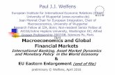 (I(r)) Macroeconomics and Global Financial Markets · P.J.J. Welfens (2013) Contents 1. Introduction 2. Key Concepts and Lessons from the Asian Crisis 2. MacroeconomicsandGlobal Financial