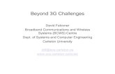 Beyond 3G Challenges - 学校法人東邦大学...Insert CP (2) Frequency Domain: Data symbols S/P M –point FFT MK – point IFFT P/S Insert CP M to MK frequency selector for user