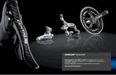 CENTAUR GROUPSET - Campagnolo · 54 Groupsets CENTAUR™ 55 a SiNGLE FRONT dERaiLLEUR FOR aLL THE CRaNKSETS: iT COULdN'T BE MORE FUNCTIONAL THaN THaT! The use of the Z-Shape™ design
