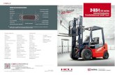 Grant Handling - UK Forklift and Warehouse Equipment...2016 heli copyright Catalog HELI Print Standard configuration overhead guard fuel lever indicator traction pin electro-hydraulic