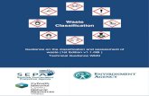 Waste Classification - Guidance on the classification and … · 2020. 12. 31. · Waste Classification: Guidance on the classification and assessment of waste (1st Edition v1.1.GB
