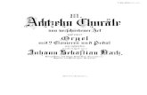 Chorale Preludes III ('The Great Eighteen'), BWV 651-668 ......Title Chorale Preludes III ("The Great Eighteen"), BWV 651-668 [BWV 651-668] Author Bach, Johann Sebastian Subject Public