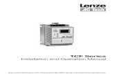 AC Tech TCF Series Drives Installation & Operation Manual...AC Tech makes no warranty that its products are compatible with any other equipment, or to any specific application, to