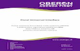 Fiscal Universal Interface - EXALOGIC · 2016. 6. 27. · 2/5 Zariadenia ... K systému OERON je možné pripojiť prostredníctvom ovládača Fiscal Universal Driver aj elektronickú