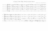 Carry on My Wayward Son (Score)...Carry On My Wayward Son Kansas, arr. Joshua Ruiter 6 Violoncello Violoncello Violoncello Violoncello Vlc. Vlc. Vlc. Vlc. 44 44 44 44