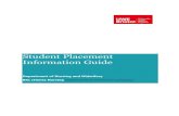 Student Placement Information Guide · Joanne Williams Joanne8.Williams@uwe.ac.uk What is a placement? A placement is where a healthcare student applies theoretical learning to practice