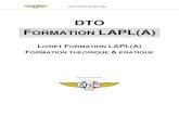 DTO FORMATION LAPL(A)...l’examen théorique commun PPL(A) / LAPL (A). La formation pratique LAPL(A) permet la présentation à l’examen pratique LAPL(A). L’élève pilote pourra