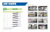 AIR KNIFE KNIFE.pdf · 2017. 2. 15. · air knife 모델명 확인방법 예시 40al - 2000l - 1 - u3 사이즈 에어구 type 해당 모델 사진 형식 25a 40a 50a 사이드 1구